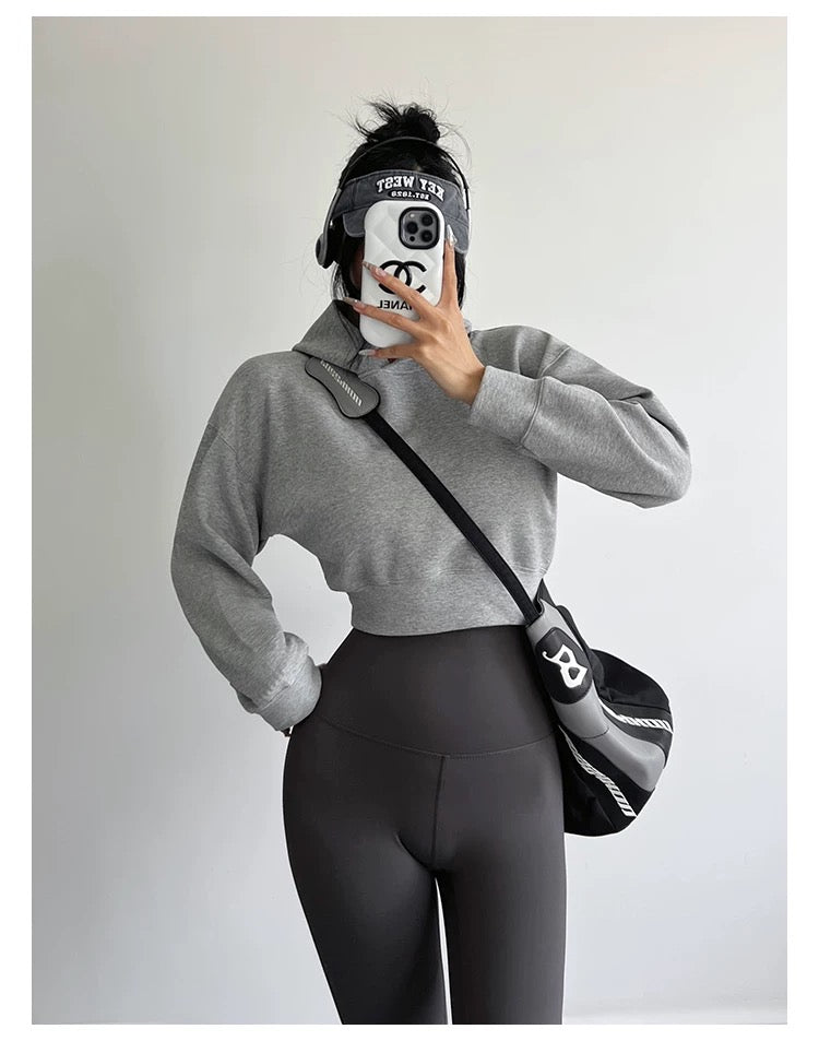 Cozy Crop Comfy Hoodie