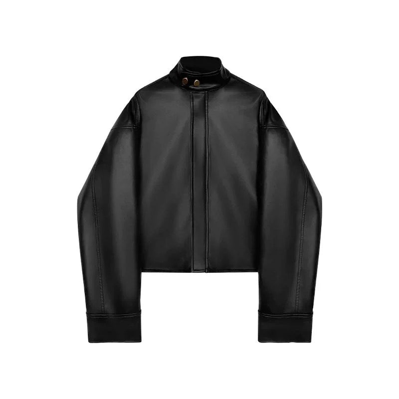 Women’s Burgundy Leather Jacket – Timeless Fall & Winter Staple