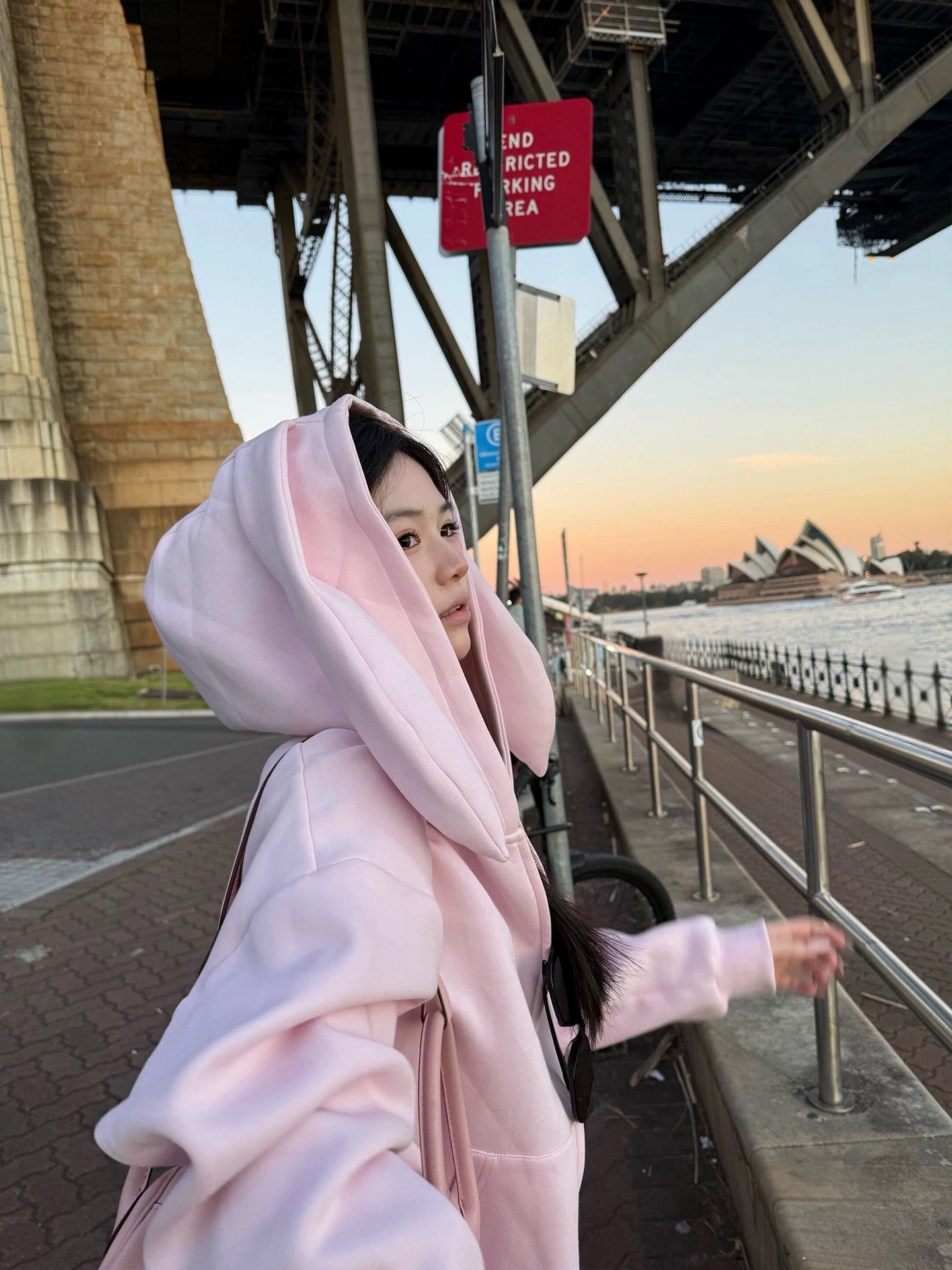 Airport Chic Tracksuit Set – Pink & White