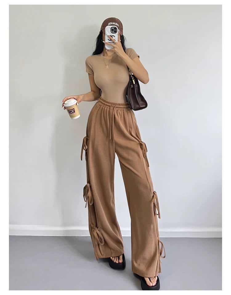 Women’s Bow Knot Detail Sweatpants