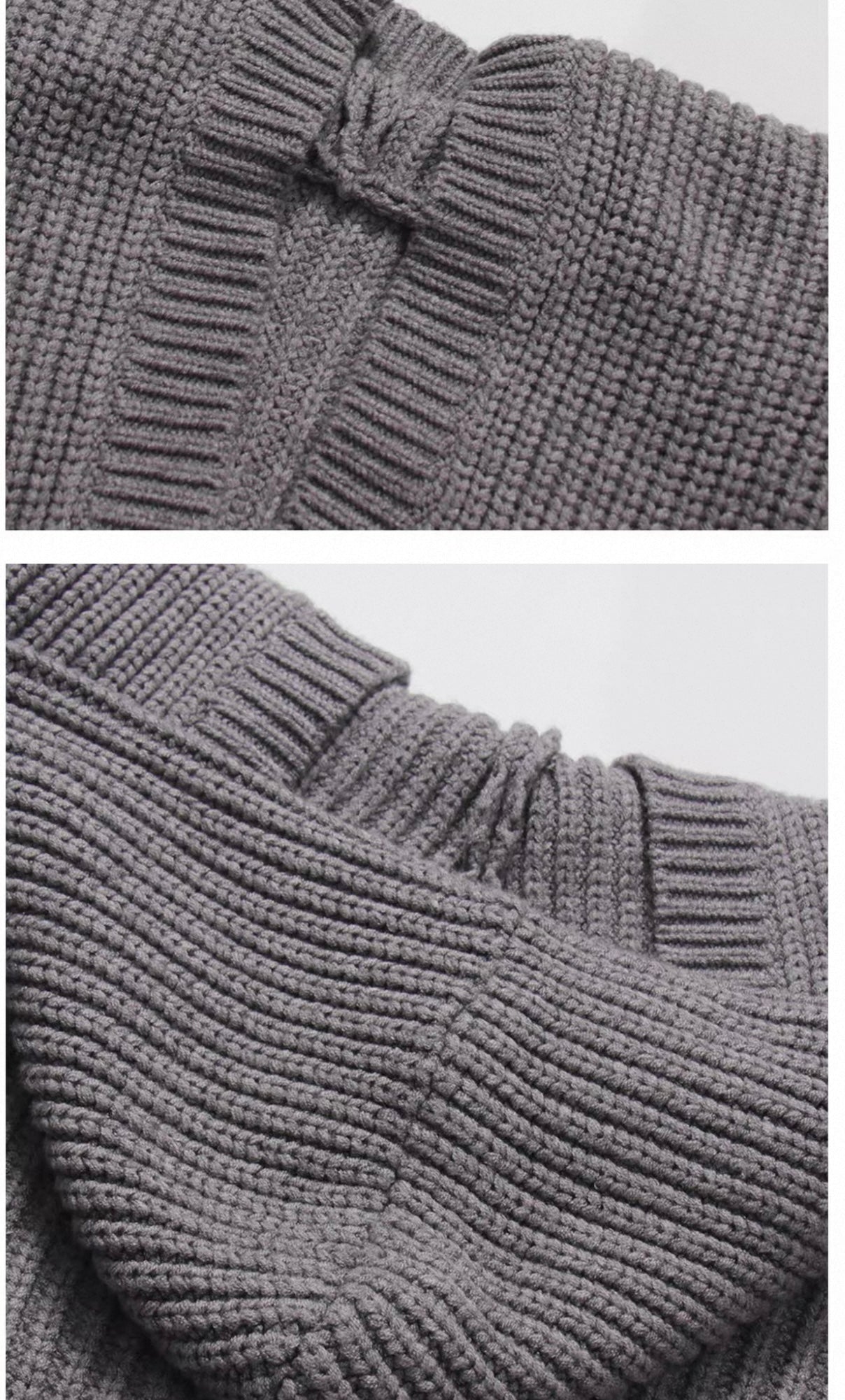 Cozy Grey Hoodie Sweater – Casual Chic Pullover for Women
