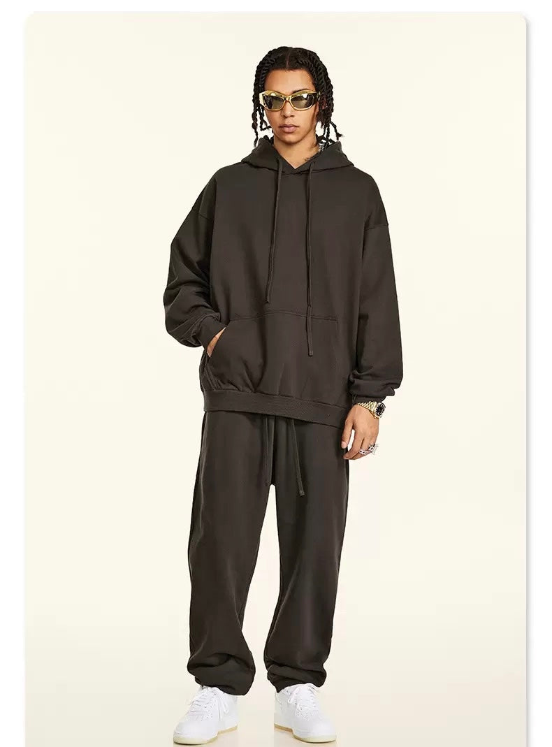OOTD Unisex Cozy Sweat Set – Hoodie & Jogger Matching Tracksuit