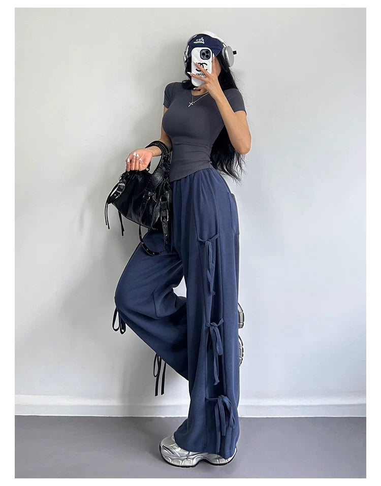 Women’s Bow Knot Detail Sweatpants