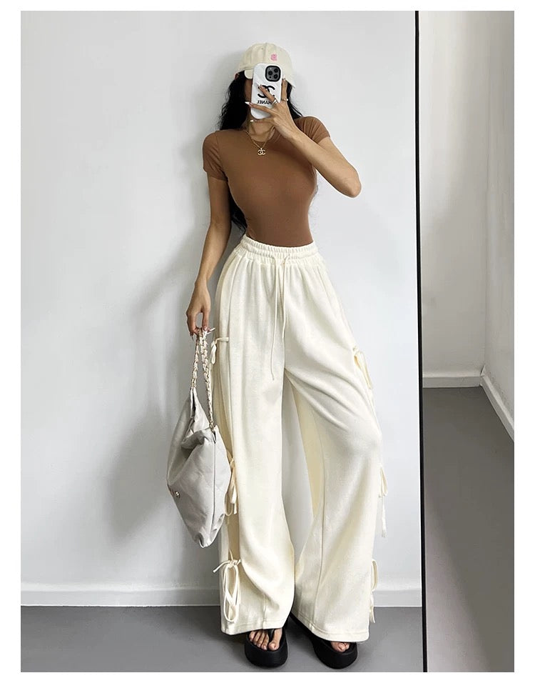 Women’s Bow Knot Detail Sweatpants
