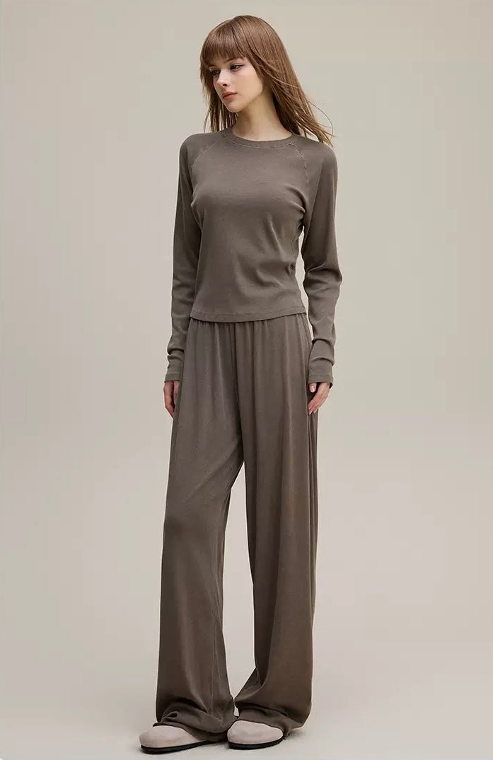 Women’s Fall/Winter Matching Lounge Set –cotton  Cozy 2-Piece by OOTD