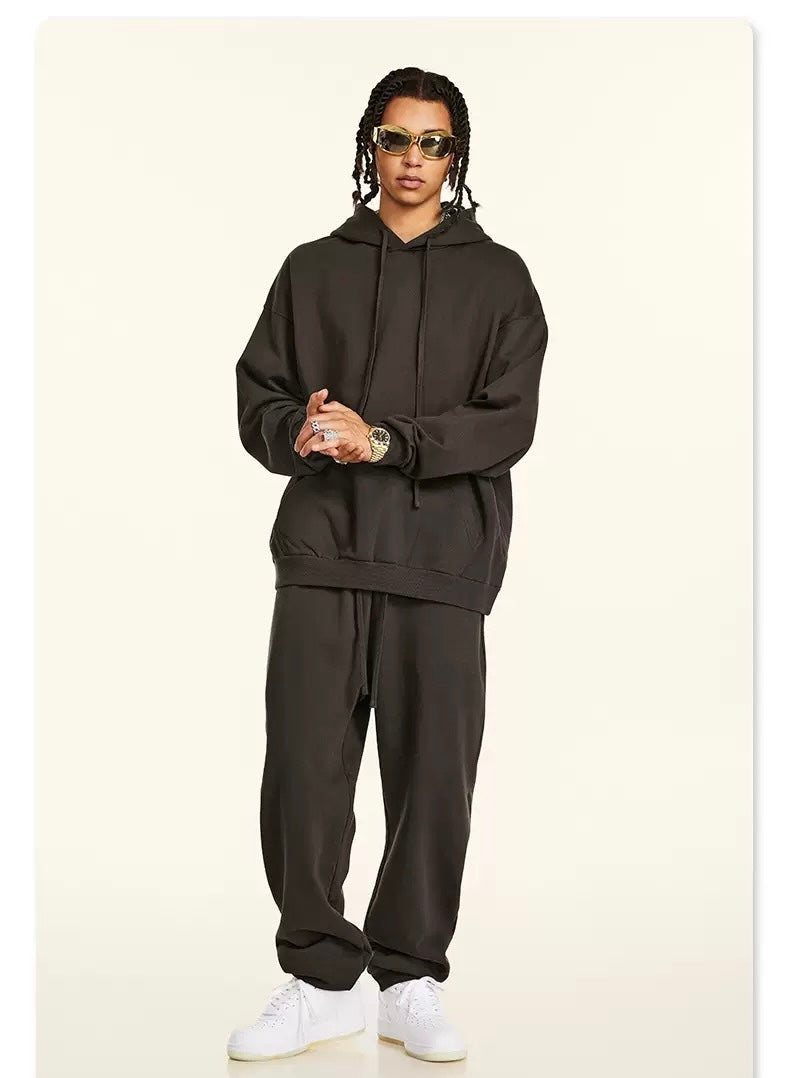 OOTD Unisex Cozy Sweat Set – Hoodie & Jogger Matching Tracksuit