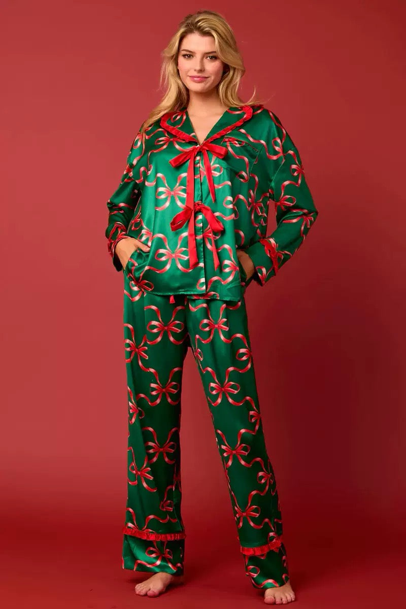 Christmas Pajama Set Collection – Cozy Candy Cane, Velvet Santa & Classic Plaid Holiday PJs
