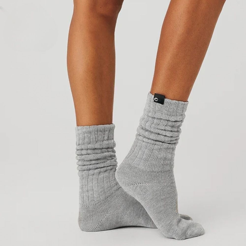 Unisex Cozy Ribbed Crew Socks – White, Black, Brown & Grey