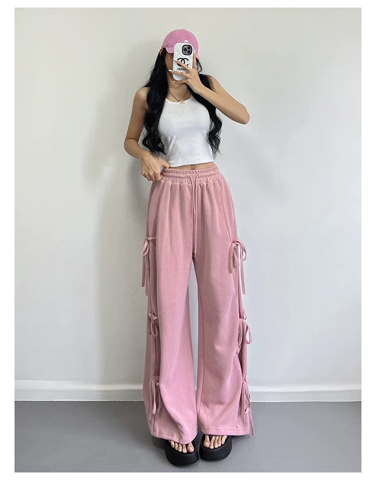 Women’s Bow Knot Detail Sweatpants