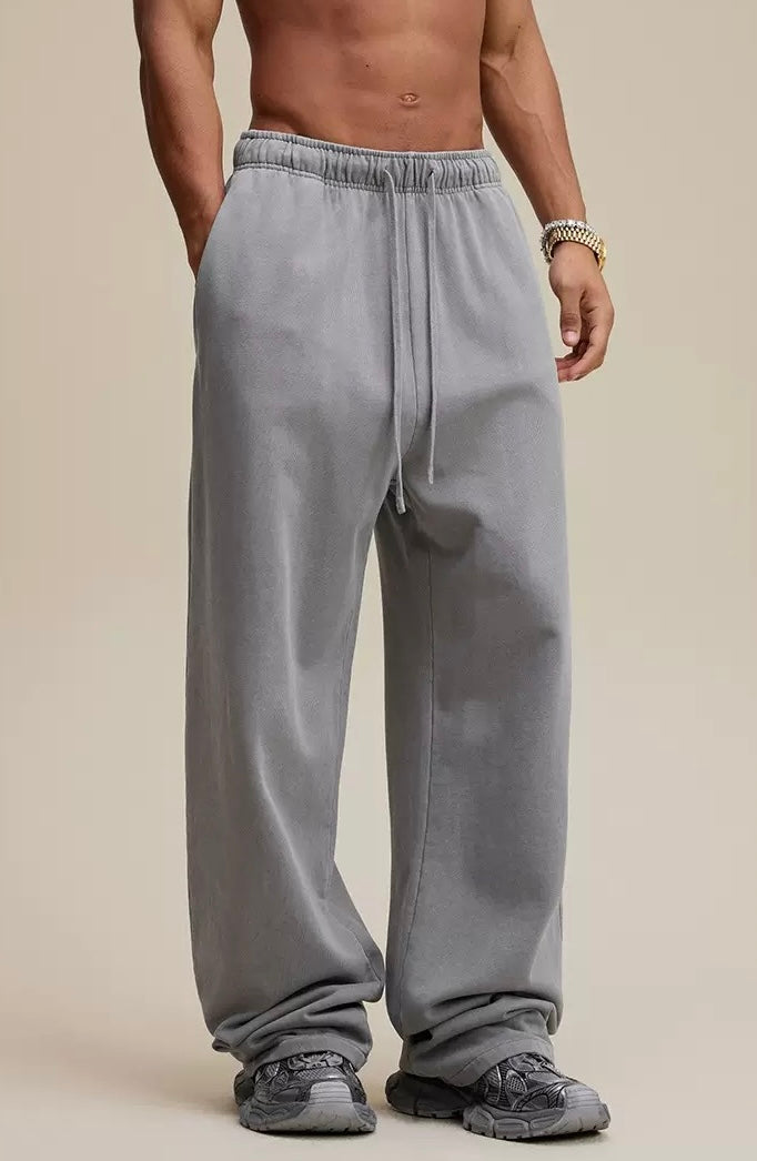 Unisex Vintage Washed Zip-Up Hoodie Set – OOTD Essentials