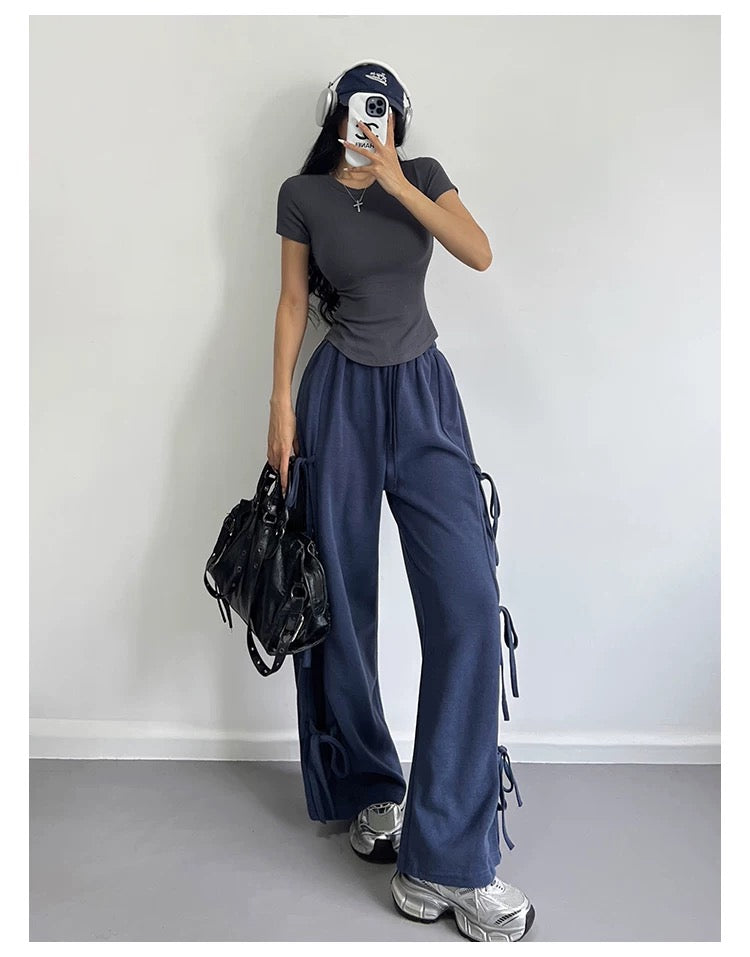 Women’s Bow Knot Detail Sweatpants