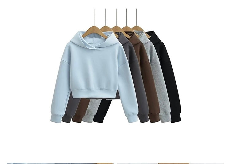 Cozy Crop Comfy Hoodie