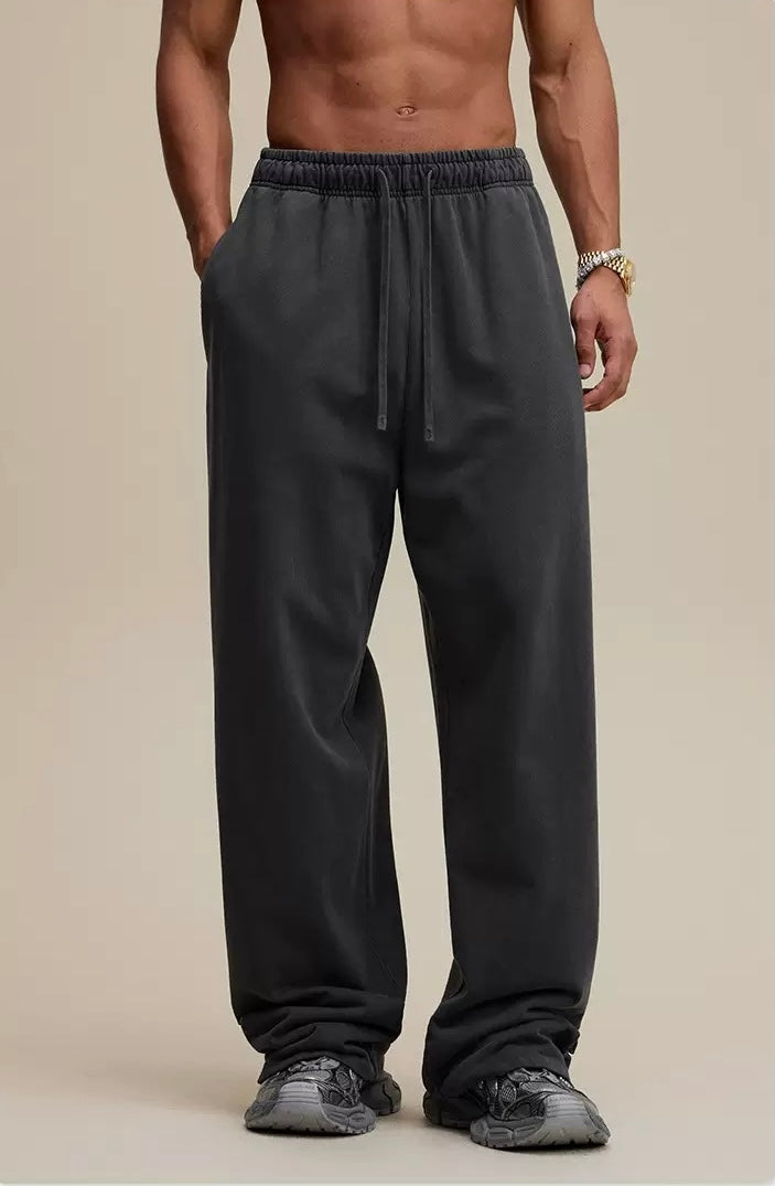 Unisex Vintage Washed Zip-Up Hoodie Set – OOTD Essentials