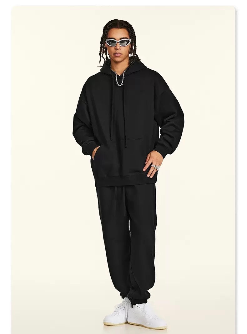 OOTD Unisex Cozy Sweat Set – Hoodie & Jogger Matching Tracksuit